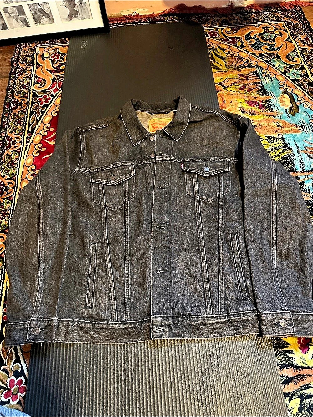 Levi's Men's Trucker Jacket Denim Trucker Jacket Size XXL